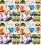 Seamless transport pattern