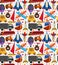 Seamless transport pattern