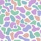 seamless trendy colour spot texture