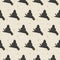 Seamless tribal pattern with mystic hands on beige background. Mystic wallpaper, Halloween art.