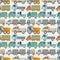 Seamless truck pattern