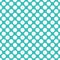 Seamless turquoise polka dots pattern texture background