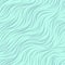 Seamless turquoise vector pattern. Texture of smooth flowing waves for textile and packaging. Zebra skin.