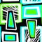 Seamless urban funky textile pattern