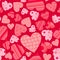 Seamless valentine pattern