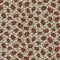 Seamless vecctor pattern with ladybugs on a textred background