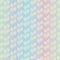 Seamless vecctor pattern with vertical leaves stripes on a pastel rainbow background
