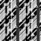 Seamless vector black, white grey geometrical pattern.