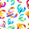 Seamless vector financial pattern - euro