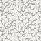 Seamless vector floral pattern of short branches
