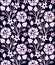 Seamless vector floral vintage pattern with flowers. seamless template in swatch panel. design for printing, wrapping, texti