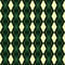 Seamless vector green geometric traditional scottish pattern