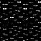 Seamless vector halloween background pattern with spooky lurking eyes