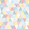 Seamless vector  hand drawn pattern. Trendy baby texture