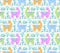 Seamless vector ornamental fashion design pattern. Cute animalistic, floristic hand drawn graphic