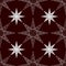 Seamless vector pattern with ancient Sumerian symbol Star of Ishtar