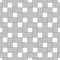 Seamless vector pattern. Black striped cross outline pattern, isolated on white background