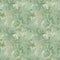 Seamless vector pattern with christmas tree branches in pale green gradients