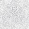 Seamless vector pattern of different gray spots on a white background