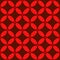 Seamless vector pattern - elegant floral braid in red