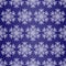 Seamless vector pattern with floral snowflakes