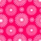 Seamless vector pattern - glowing star variation on pink background