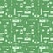 Seamless vector pattern,green symmetrical background with medical tools and pills