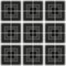 Seamless vector pattern of linear squares