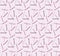 Seamless vector pattern in pink tones with hair clips