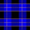 Seamless vector pattern - Scottish tartan in blue, black and yellow