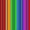 Seamless vector pattern - South American Panama stripes in the colors of the rainbow