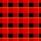 Seamless vector pattern - timeless noble lumberjack tartan in the colors red, orange and black.