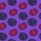 seamless vector patterns fruits berries blueberries