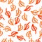 Seamless vector seasonal pattern