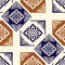 Seamless vector traditional ornamental pattern