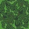 Seamless vegetarian background with leaves