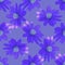 Seamless very peri flower photograph collage repeat. Feminine pretty lavender colour of the year floral for fashion all