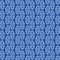 Seamless vetor abstract vecctor pattern with triangular shapes in indigo blue colors