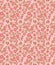 Seamless vintage florals pattern background with pink cute flora