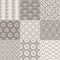 Seamless vintage japanese pattern set