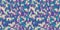 Seamless vintage lavender and teal blue ikat patchwork squares pattern surface design