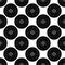 Seamless vinyl record pattern