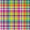 Seamless vivid checkered pattern