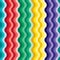 Seamless vivid wave pattern