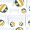 Seamless volleyball networks and balls