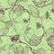 Seamless Wallpaper. Grapevine seamless pattern