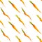 Seamless watercolor carrots vector background