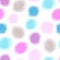 Seamless watercolor dots background