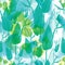 Seamless watercolor floral pattern