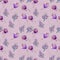 Seamless watercolor floral pattern